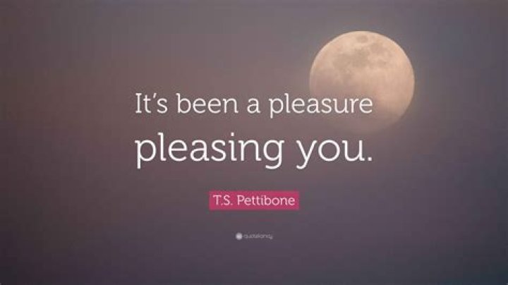 'It Has Been Our Pleasure' ·