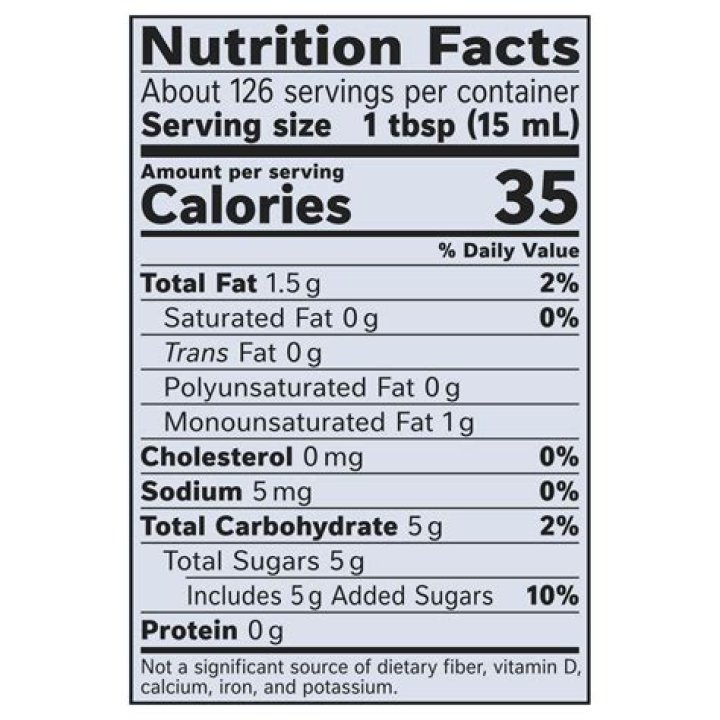 15 Pj'S Coffee Nutrition Facts