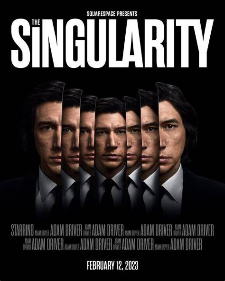 Adam Driver Causes The Singularity In Squarespaces Super Bowl Ad Hollywood Life |