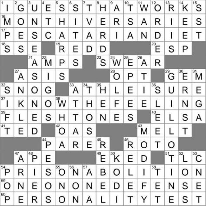 Ali actress Gaye crossword clue answer ·