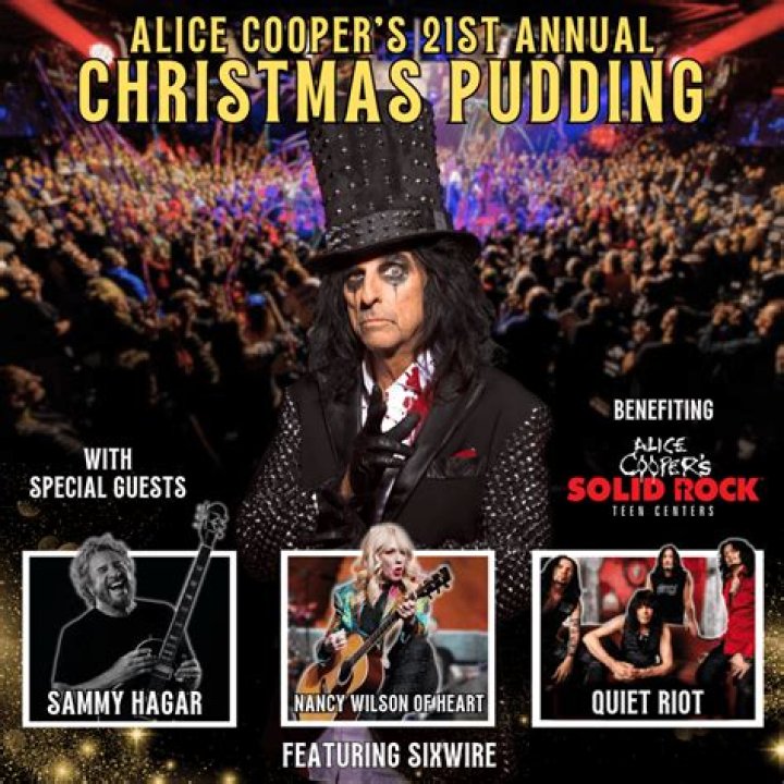 Alice Cooper's 20th Annual Christmas Pudding |