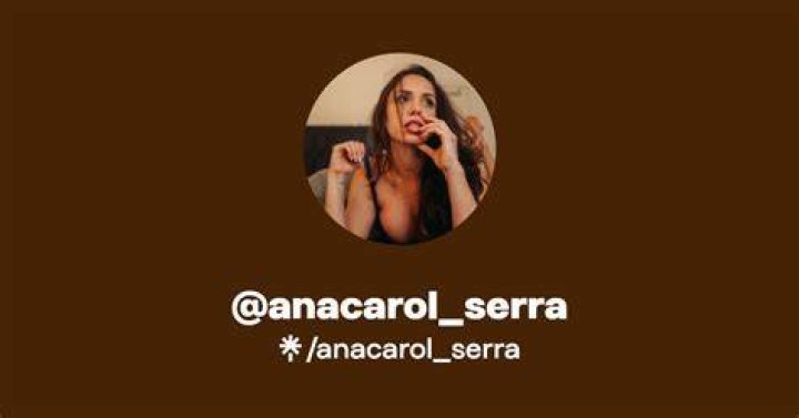 Ana Carol Serra OnlyFans Leak