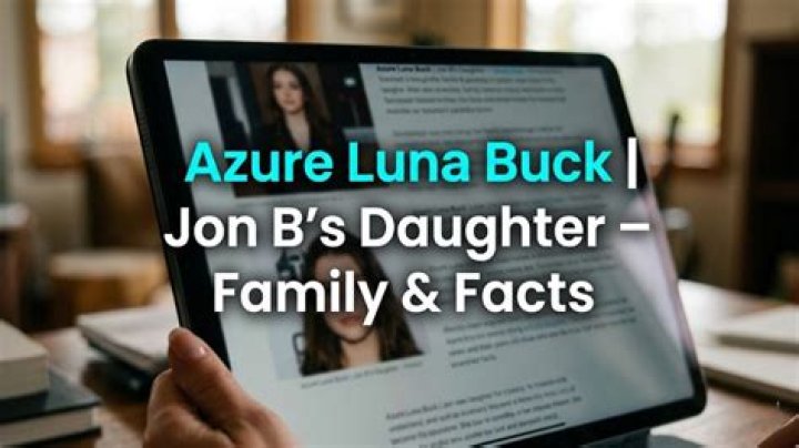 Azure Luna Buck: Facts About Jon B's Daughter