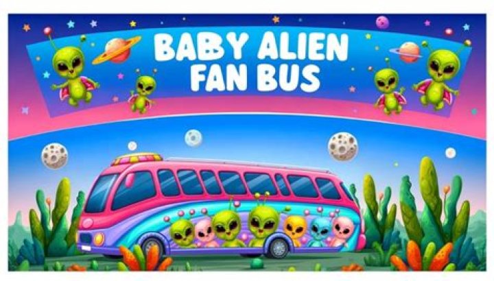 Baby Alien Fan Bus Video Viral On