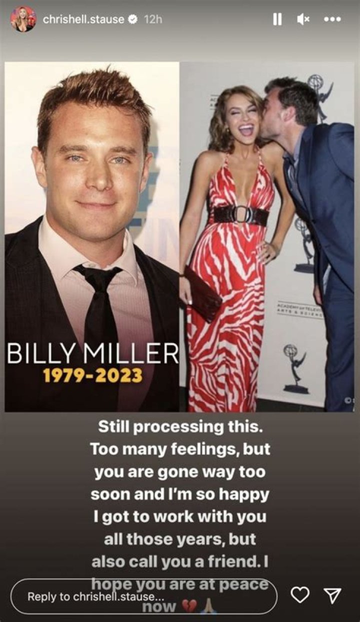 Billy Miller Dead at 43: Chrishell Stause, More Stars React