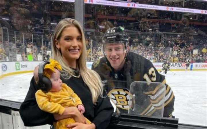 Bruins' Charlie Coyle and his wife welcome their baby daughter Lilia