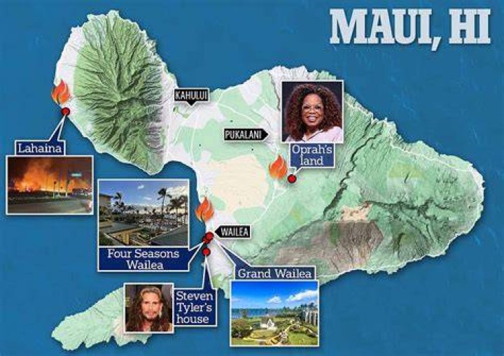 Celebrities In Maui Right Now Revealed