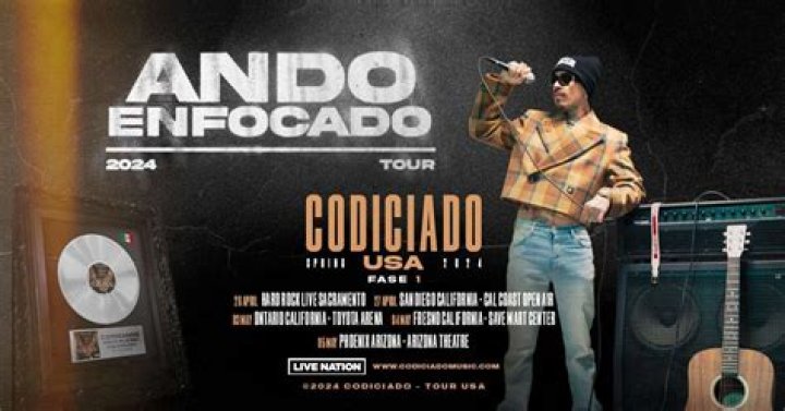Codiciado Ando Enfocado Tour Hits The US!