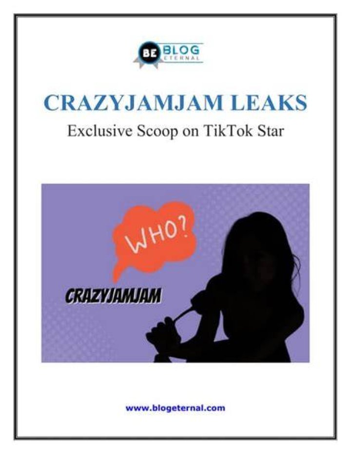 Crazyjamjam Fanfix Leak Sends Shockwaves Through Online Community