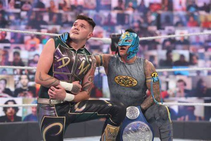 Every Instance of Dominik Mysterio Breaking Character After Joining Mami RheaRipley and The J |
