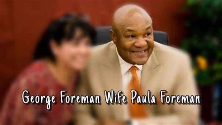 George Foreman Wife Paula With Whom Is