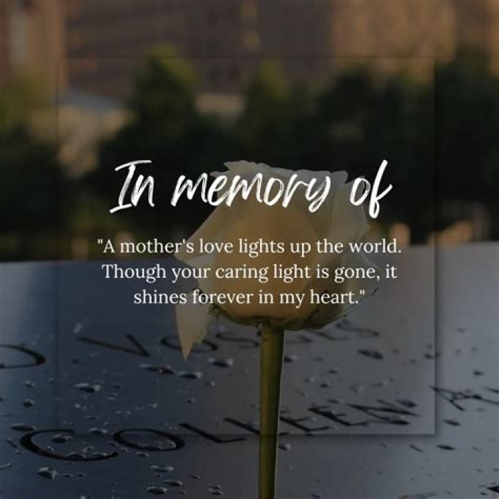 Grief And Remembrance After Losing His Mother