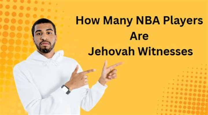 How Many NBA Players Identify As Jehovah's Witnesses? [Infographic]