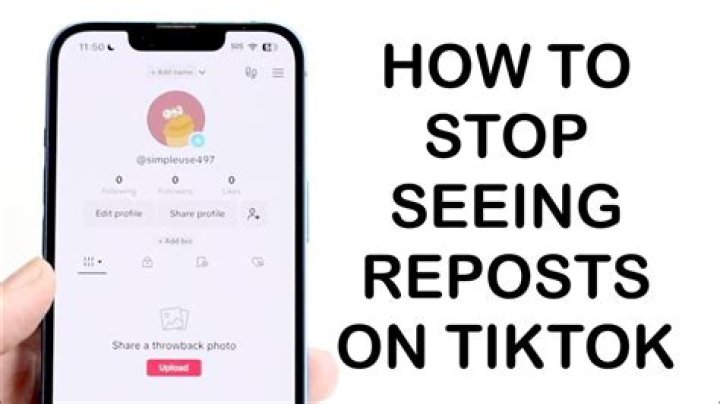 How to Stop Seeing Reposts on TikTok