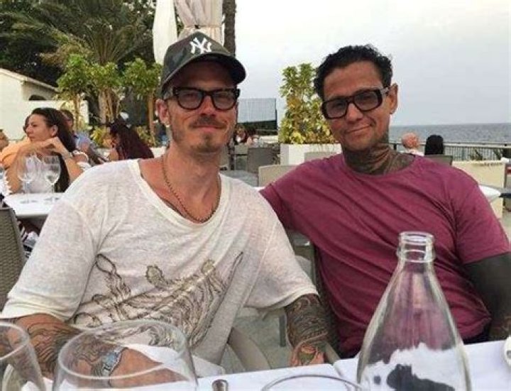 Jaye Davidson And Thomas Clarke