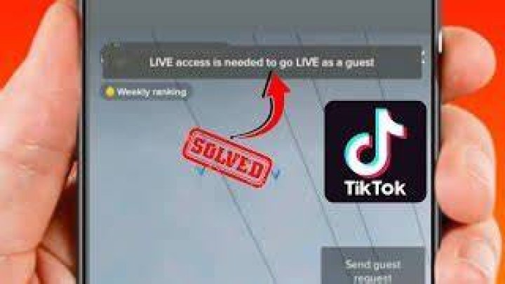 Live Access Is Needed To Go Live As A Guest Tiktok