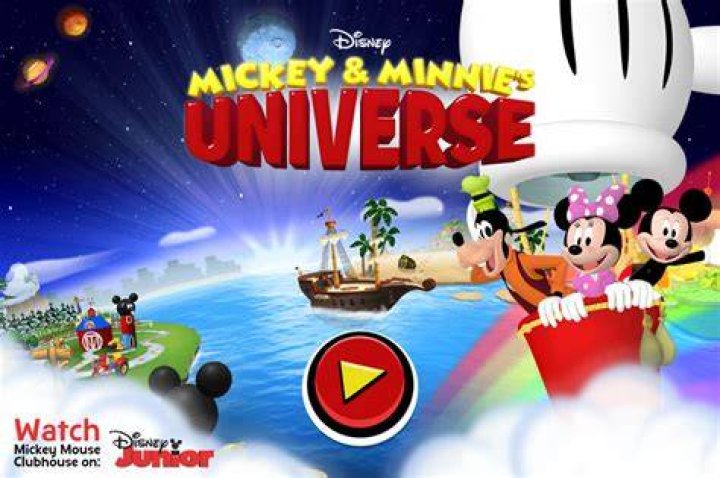Mickey And Minnie's Universe - Mickey Mouse Games |