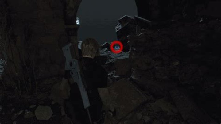 RE4 Remake Blue Medallions Location (Cliffside Ruins) |