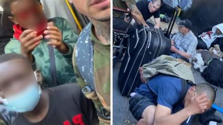 San Francisco Depicted as Drug-Riddled as Kids Wade Through Bus Stop