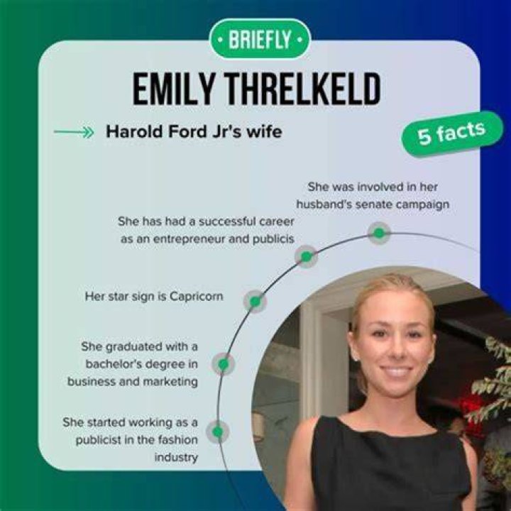 The Untold Truth We Know About Harold Ford Jr’s First Wife, Emily Threlkeld |