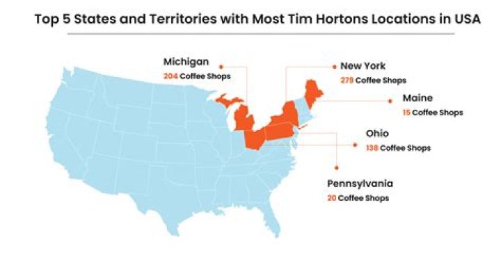 Viral map shows Tim Hortons as Oklahoma's favorite food chain, residents fume over fake info: 'It's