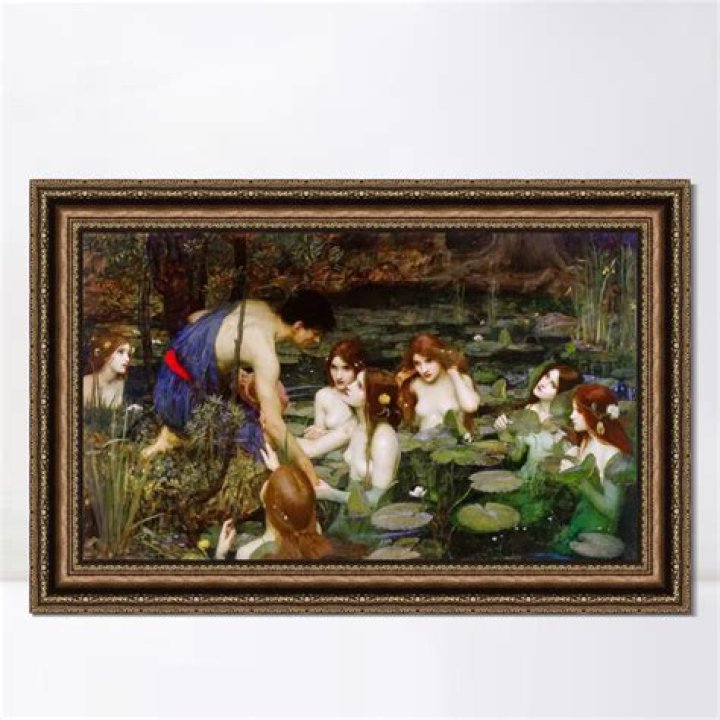 VivaBlog | Our removal of Waterhouses naked nymphs painting was art in action