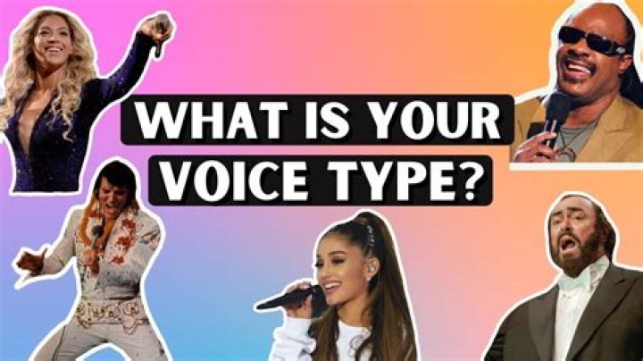 What voice type is Adele?