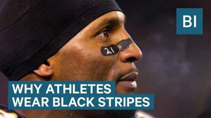 Why so Many Athletes Wear Black Marks Under Their Eyes