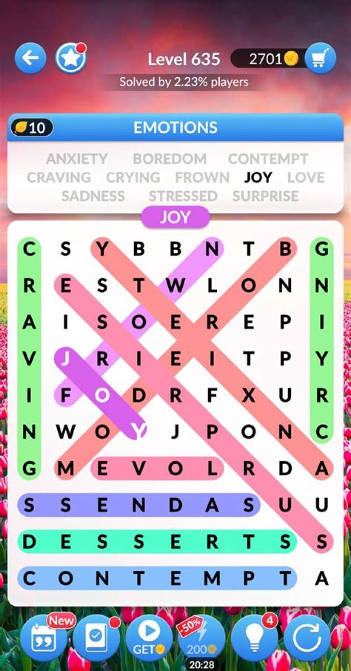 Word Laces Level 635 Answers Game Solver