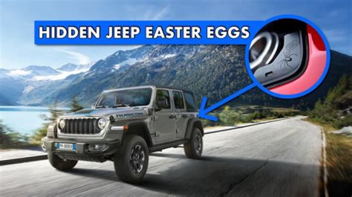 Your Guide To Grand Cherokee Easter Eggs